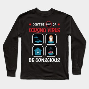 Corona virus Long Sleeve T-Shirt